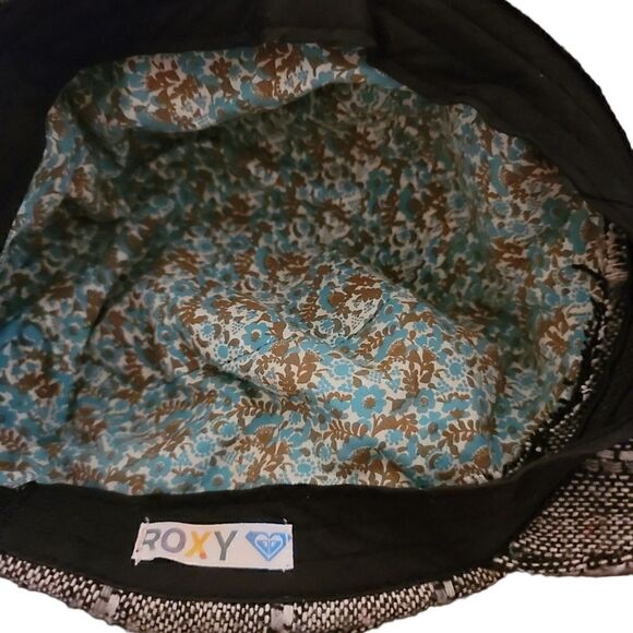 ROXY Hat cadet button accent black cream multi color - Picture 5 of 5